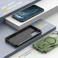 thumbnail image 6 of for Samsung Galaxy A36 5G 6.7-inch Case [Compatible with MagSafe] Built in Invisible Stand, Military Grade Shockproof Soft TPU Protective Cover Case,Green,For Galaxy A36 5G, 6 of 8