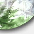 thumbnail image 3 of Designart - Mountain Top In The Clouds - Traditional Metal Circle Wall Art, 3 of 5