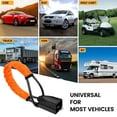 thumbnail image 5 of Steering Wheel Lock with 3 Keys Anti-Theft Car Seat Belt Lock Auto Security Lock Universal Car Safe Strip Lock High Strength Car Device Lock for Most Cars Trucks SUVs Vans RVs, 5 of 5