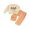 Orange, variant on RUINIXCW Toddler Baby Boy Halloween Outfit Infant Baby Boy Fall Winter Clothes Ghost Holding Pumpkin Embroidery Long Sleeve Sweatshirt and Plaid Jogger Pants Set