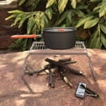 thumbnail image 2 of Campfire Grill Grate, Adjustable Swivel Grill for Fire Pit, Heavy Duty Steel Grate with Carrying Bag For Outdoor Cooking Camping BBQ, 2 of 8