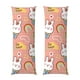 thumbnail image 1 of Balery Rabbit So Cute Funda Protectora para Almohada Corporal de Algodón Hipoalergénico con Cierre(55 x 21 pulgadas), Almohadas No Incluidas, 1 of 7