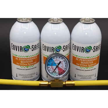 Arctic Air R12 Refrigerant Support - 6 Can Kit For Older Vehicle AC Systems
