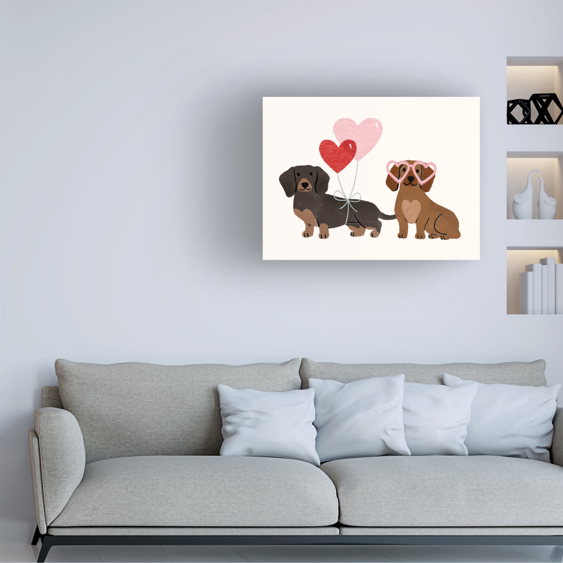 Trademark Fine Art Victoria Barnes  Little Legs Big Heart VII Canvas Wall Art