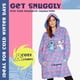 thumbnail image 3 of Sudadera con capucha Disney Stitch para mujer con capucha forrada de sherpa, 3 of 6