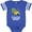 Football Blue and White, variant on Inktastic Grandma and Grandpa Camping Buddy Boys or Girls Baby Bodysuit