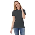 thumbnail image 2 of B&C Womens ID.001 Plain Short Sleeve Polo Shirt, 2 of 3