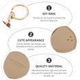 thumbnail image 3 of MasteelfCA 1PC Cartoon Access Control Leather Case Keychain Creative Bag Pendant, 3 of 8