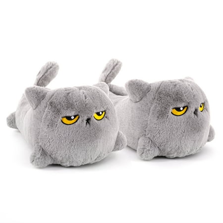 SMOKO Feline Rather Toasty Cat Foot Warmers | Wireless Warm Oliver Heated Slippers | Plush and