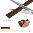 thumbnail image 3 of Uxcell Cotton Piping Trim, 11 Yards 0.4 Inch Wide Polyester Bias Tape Cord Trim Fabric Piping Trim, Brown, 3 of 6