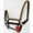 Black/Tan, variant on Horse English Padded Leather Western  Show Halter Salmon Full 803209SMF