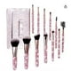 thumbnail image 4 of Buen juego de 12 brochas de maquillaje de diamante Juego de herramientas de maquillaje de diamante Brocha de maquillaje para rubor en polvo suelto Ideal para uso profesional, 4 of 6