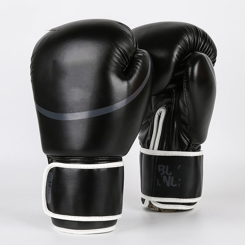 BOOM Boxing Gloves Kick boxing Bag Training Mitts Sparring MMA Punch Muay Thai 