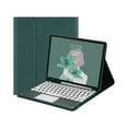 thumbnail image 1 of Touchpad Keyboard Case for Samsung Galaxy Tab A7 10.4 inch 2020 Mdoel SM-T500/T505/T507, Slim Leather Cover with Detachable Keyboard / Trackpad / Pencil Holder Dark Green, 1 of 1