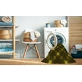 thumbnail image 2 of Ahgly Company Machine Washable Indoor Rectangle Transitional Dark Yellow Green Area Rugs, 2' x 3', 2 of 7