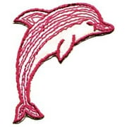 Patch - Animals - Dolphin Iron On Gifts New Licensed p-0136