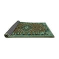 thumbnail image 2 of Ahgly Company Indoor Rectangle Persian Turquoise Blue Traditional Area Rugs, 5' x 8', 2 of 4
