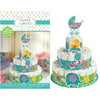 Diaper Cake Kit 1 kit Base, Strips, Embellishments