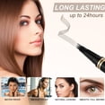 thumbnail image 3 of Bolígrafo de cejas LAVONE 2 en 1, impermeable con microblading de 4 puntas, color gris, 3 of 7