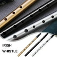 thumbnail image 5 of WEISIPU 6 Hole Flute C/D Key Irish Whistle Ireland Tin Penny Whistle Flute Musical Instruments for Beginners, 5 of 7
