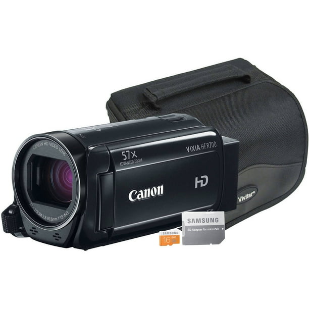 Canon VIXIA HF R700 Camcorder with 32x Optical Zoom, 3" LCD and Image