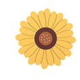 thumbnail image 1 of Sunflower Hot Pot Holder Pan Pad Cup Coaster Silicone Table Mat Heat Resistant, 1 of 11