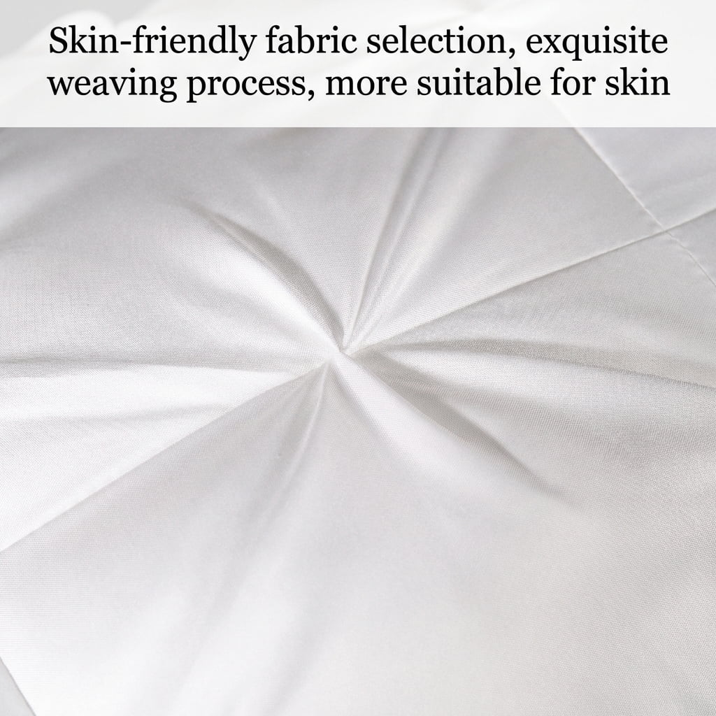 2PCS Hotel Quality Pinch Pleat Pillow, Breathable & Skin-Friendly Pillow Core, Light Luxury Decorative Pillow, Neck Support & Sleep Enhancing Pillow, Available in Multiple Colors(white,King)