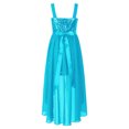 thumbnail image 3 of TiaoBug Kids Flower Girls Sequin Sleeveless Party Gown Wedding Bridesmaid Dress, 3 of 5