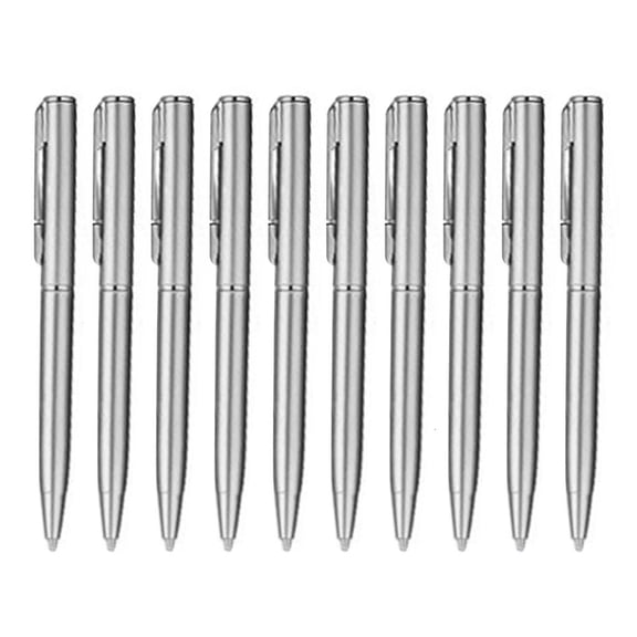 Metal Ballpoint Pen Office Writing Pen Smooth to Write Guest Sign In Pen