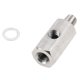 thumbnail image 1 of Stainless Steel Turbocharger Connector 1/8inch Bspt Oil Pressure Sensor Tee To Npt Adapter Turbo Su Js, 1 of 5