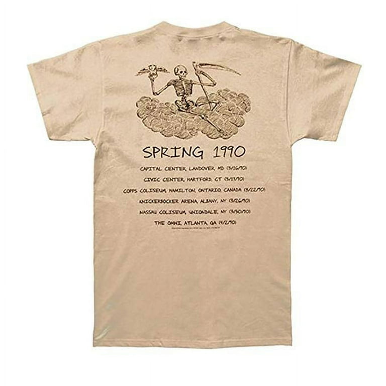 Grateful Dead Spring 1990 Garment Dyed T-Shirt - Walmart.com