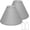 Gray, variant on Empire Lamp Shades Set of 2, 6" Top x 16" Bottom x 10.8" High, Large Beige Lamp Shades for Table Lamps Floor Lamps, Natural Linen Lampshades Replacement, Spider, Harp Holders Included, Easy Assembly
