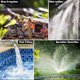 thumbnail image 5 of Temporizador de agua automático para jardín, Sensor de lluvia, temporizador de aspersor, controlador de sistema de riego, 6 programas independientes Rojo Verde  Cocina, Decoración y Otros, 5 of 5