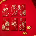 thumbnail image 1 of Sobres rojos BLESIY de Año Nuevo Chino Hong Bao paquete creativo 6 estilo F, 1 of 8
