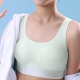 thumbnail image 5 of Bovxnpu Summer Girls Underwear, Seamless Training Bras for Girls, Girls Solid Color Soft Breathable Thin Style Student Bra Underwear 12-13 Years, 5 of 5