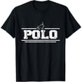 thumbnail image 1 of Western Horse Polo Gifts Practice Vintage Horseback Riding T-Shirt, 1 of 4