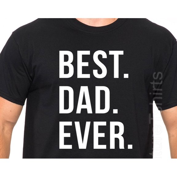Best Dad Ever TShirt Fatheramp39s Day Gift Mens t shirt Awesome Dad tshirt Christmas Gift