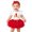 Red, variant on KDFJPTH Toddlers Outfits Sets for Graduation Adorable Birthday Dress Girls Skirt Cozy Romper First Birthday Celebration Kids Clothing Sets