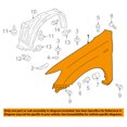 thumbnail image 3 of For 16-19 Outlander Sport RVR Front Fender Quarter Panel Primed Steel Right Side, 3 of 5