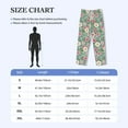 thumbnail image 4 of Gukieu Rose Flowers Print Men's Home Trousers, Elastic Drawstring Home Pajamas Clothing Suitable for Adult Men-X-Large, 4 of 6