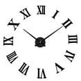 thumbnail image 4 of Reloj de Pared con Número Romano Grande de Bricoje Moderno, de Pared con Superficie de Espejo 3D, Reloj, Decoración Artística Negro Colco Etiqueta engomada del reloj de pared 3D, 4 of 8