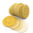 thumbnail image 4 of US 100 Pcs 5 Inch 8 Hole Dustless Hook Loop Sanding Disc Sander Round Sandpaper, 4 of 9