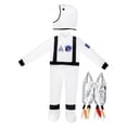 thumbnail image 2 of Disfraz de astronauta para niños, regalo unisex, disfraz elegante, mono espacial portátil. M, 2 of 8