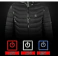 thumbnail image 2 of Heated Jacket, Winter Outdoor Warm Electric Heating Coat, 8 Heating Zones High Quality, 2 of 3