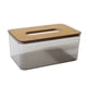 thumbnail image 4 of Caja de pañuelos transparente creativa simple para el hogar, sala de estar, mesa de café, escritorio, caja de pañuelos, restaurante, hotel, caja de almacenamiento, 4 of 4