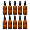 thumbnail image 1 of MasteelfCA 10pcs Portable Glass Essence Liquid Bottles Empty Body Oil Dropper Bottles, 1 of 8