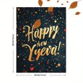 thumbnail image 3 of Qisvanset 12x16 Inch Happy New Year Canvas Wall Art, Holiday Theme Art Decor for New Year Eve Home Decoration, 3 of 8