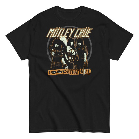 Motley Crue - Looks That Kill Unisex T-Shirt - Black - Small