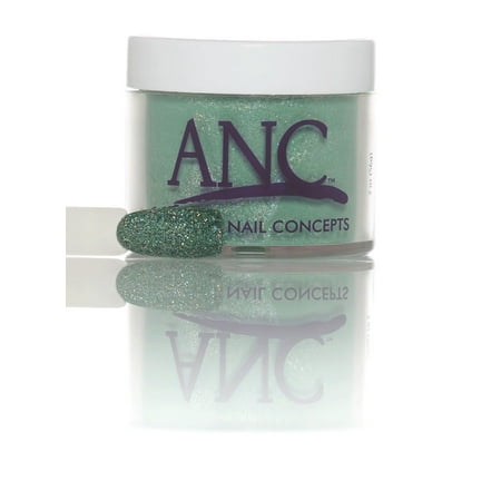 ANC Dip Powder #70 Deep Green Glitter 2 oz