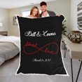 thumbnail image 1 of Eternal Love Couples Blanket, 1 of 7